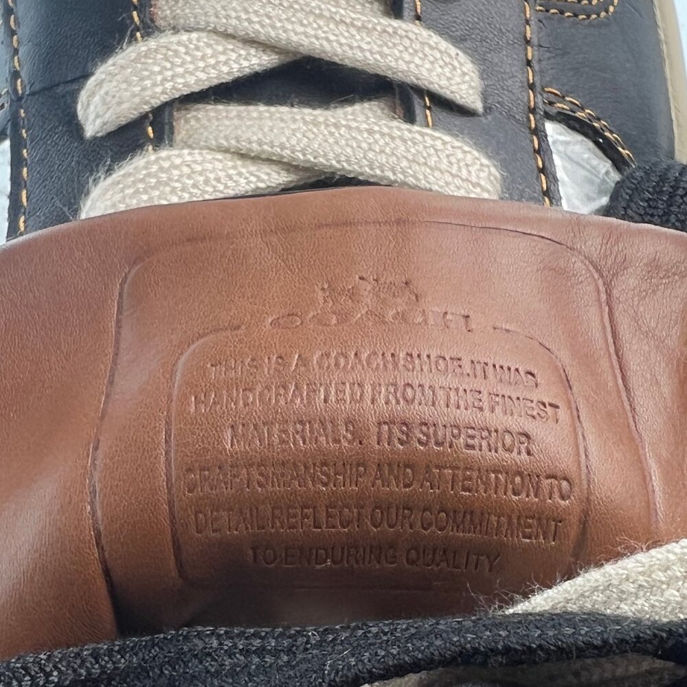 BRAND NEW Size 8.5 MEN 10 WOMEN Coach  Space Collection High Top “Nasa” G1016 - Picture 9 of 10
